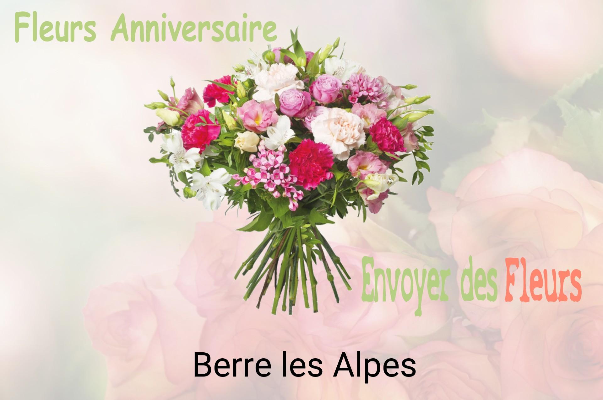 Bouquet de fleurs d’anniversaire livré à Berre-les-Alpes