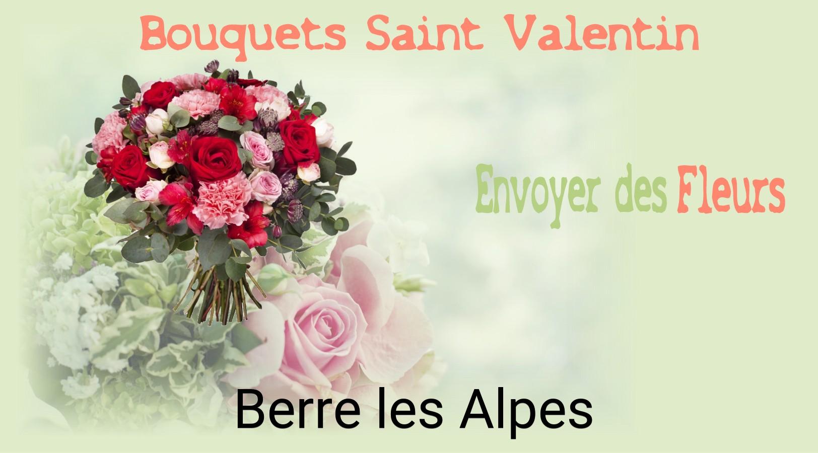 Roses de Saint-Valentin livrées à Berre-les-Alpes